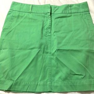 Vineyard vines by Shep and Ian size 10 green skirt- 100% cotton